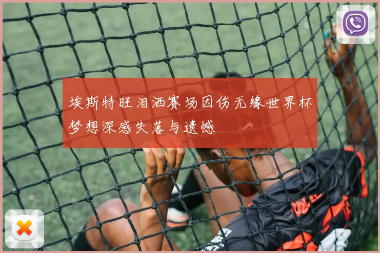 埃斯特旺泪洒赛场因伤无缘世界杯梦想深感失落与遗憾