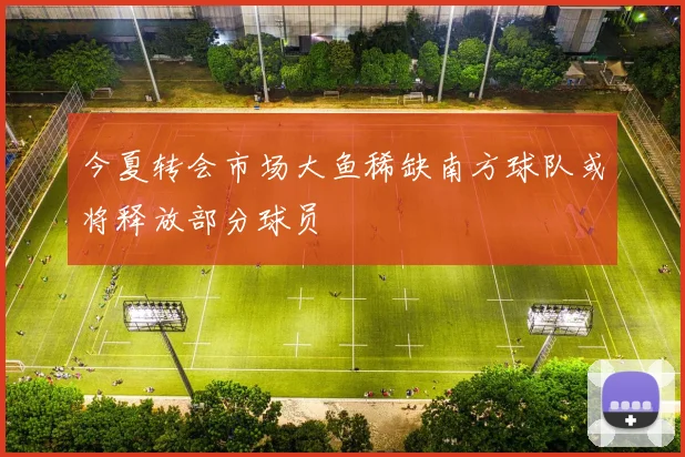 今夏转会市场大鱼稀缺南方球队或将释放部分球员